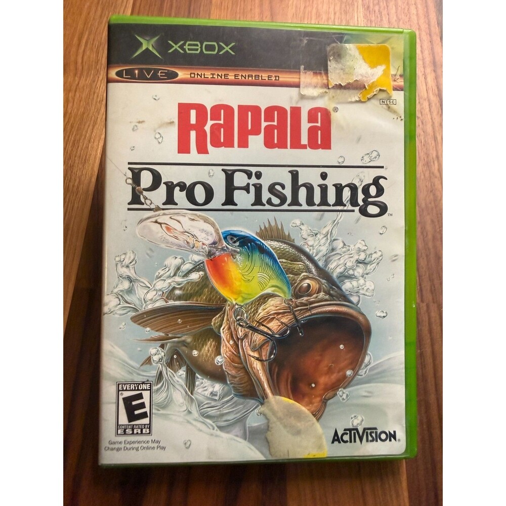 Rapala Pro Fishing Original Xbox w/Manual CIB